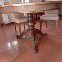 tavolo rotondo allungabile