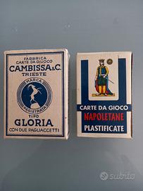 carte da gioco vintage