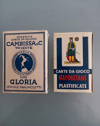 carte da gioco vintage