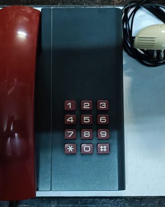 Telefono Vintage Rosso A Tastiera Futura Per SIP
