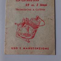 Motore Demm 49 cc, 2 tempi, libretto uso