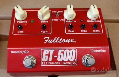 Fulltone GT-500 FET Distorsione + Booster/OD 