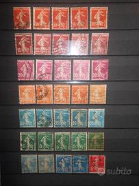 LOTTO N. 1120 - Francia vecchi francobolli