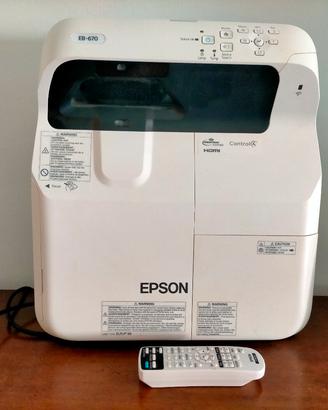 Proiettori Epson EB-470 e Epson EB-670