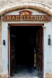 Insegna pubblicitaria smaltata anni 50 Vintage TOP