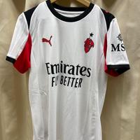 Maglia calcio milan seconda bianca 2025/2026