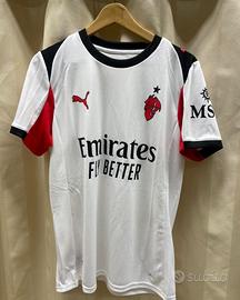 Maglia calcio milan seconda bianca 2025/2026