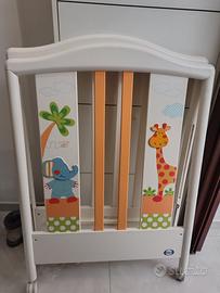 Lettino bambini con materasso o senza