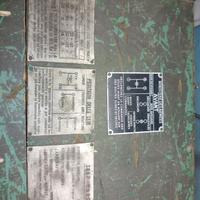 catadiottri e targhetta francese, jeep willys