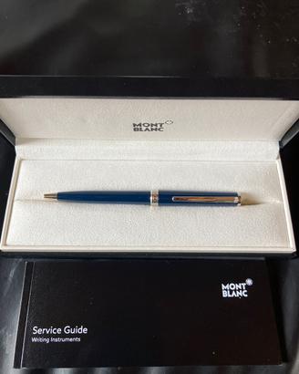 penna a sfera mont blanc “pix” blu