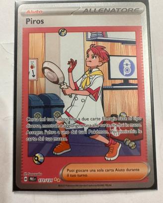 Piros 171/131 Full Art Allenatore ITA NM