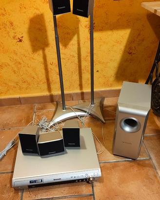 Impianto audio Home Theater Panasonic completo
