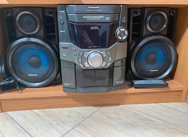 Panasonic SA-AK210 stereo con casse + telecomando