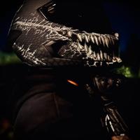 Casco moto integrale ruroc come nuovo