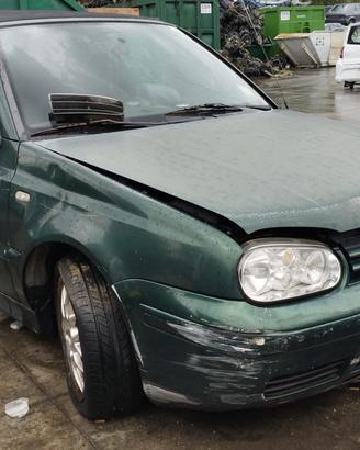 RICAMBI VOLKSWAGEN GOLF 4 CABRIO ANNO 2001 CIL. 1.
