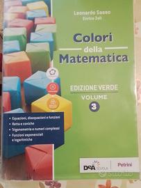 Colori della matematica Ediz.verde vol.3 (2 libri)