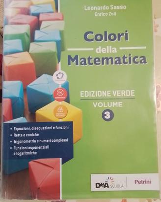 Colori della matematica Ediz.verde vol.3 (2 libri)