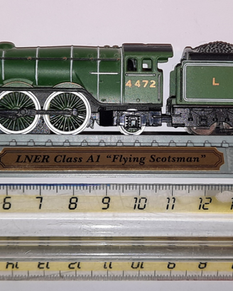 Modellino statico treno flyng scotsman