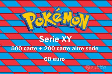 Pokémon GCC: 500 carte XY + 200 carte varie