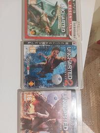 Uncharted ps3 lotto bundle 3 giochi sony ps3 