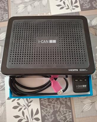 Decoder digitale terrestre i-CAN 3900T2