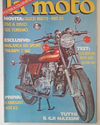 RIVISTA LA MOTO GIUGNO 1975