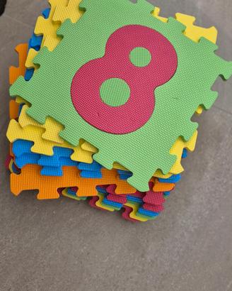 Tappeto Puzzle Bambini