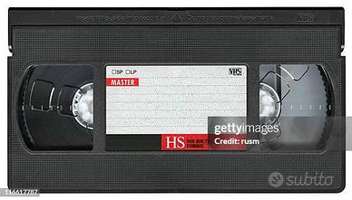 lotto cassette sistema vhs