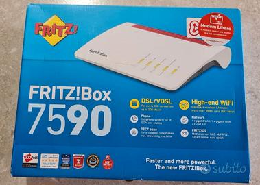 NUOVO FRITZBox 7590 Modem Router LIBERO, NO BRAND