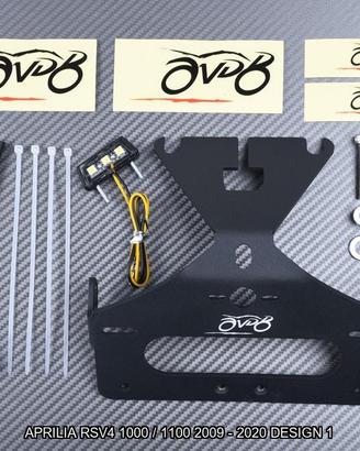 Portatarga corto APRILIA RSV4 1000 1100 2009 2020