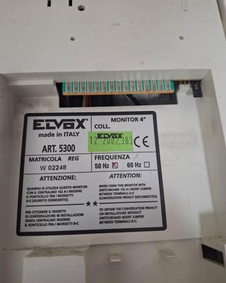 Monitor Elvox 5300