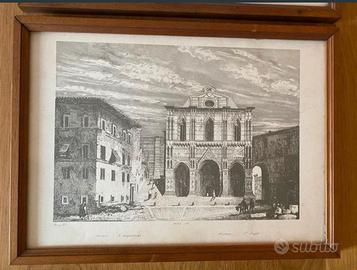Stampe antiche Siena