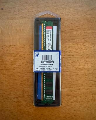 Kingston Technology RAM DDR3 4gb KCP316NS8/4