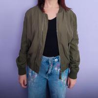 Giacca donna verde militare