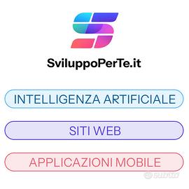 Siti Web, Software e Intelligenza Artificiale