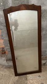 Specchio radica noce anni 40