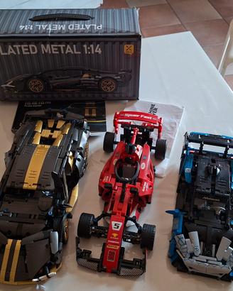 3 macchine simili lego