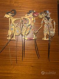 Marionette ombre cinesi Giava