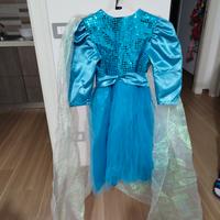 vestito di carnevale di Frozen 