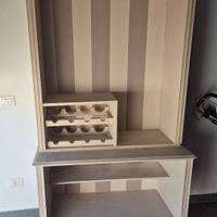 Mobiletto mini bar stile shebby