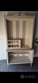 Mobiletto mini bar stile shebby