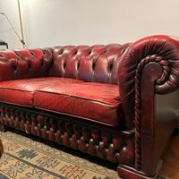 Divano Chesterfield originale inglese