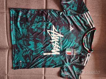 T Shirt Green-Black Italy