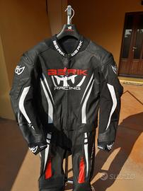 tuta moto 52 NUOVA!!! divisibile in pelle