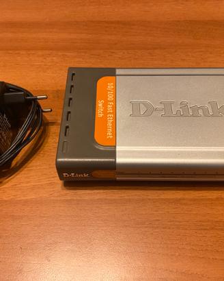 Switch Ethernet D-Link 8 porte DES-1008D