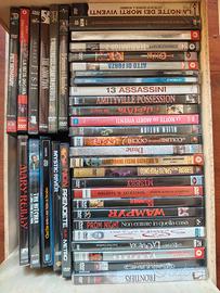 Lotto film DVD horror, rari e meno rari 