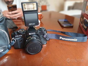 Fotocamera RICOH KR-10X + FLASH nisisin 20M