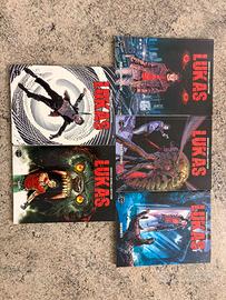 Lukas lotto 5 albi n. 1-2, 4, 6-7