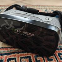 Visore VR 3D Shinecon per smartphone + telecomando