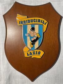 Rara targa IRRIDUCIBILI Lazio - Ultras Vintage